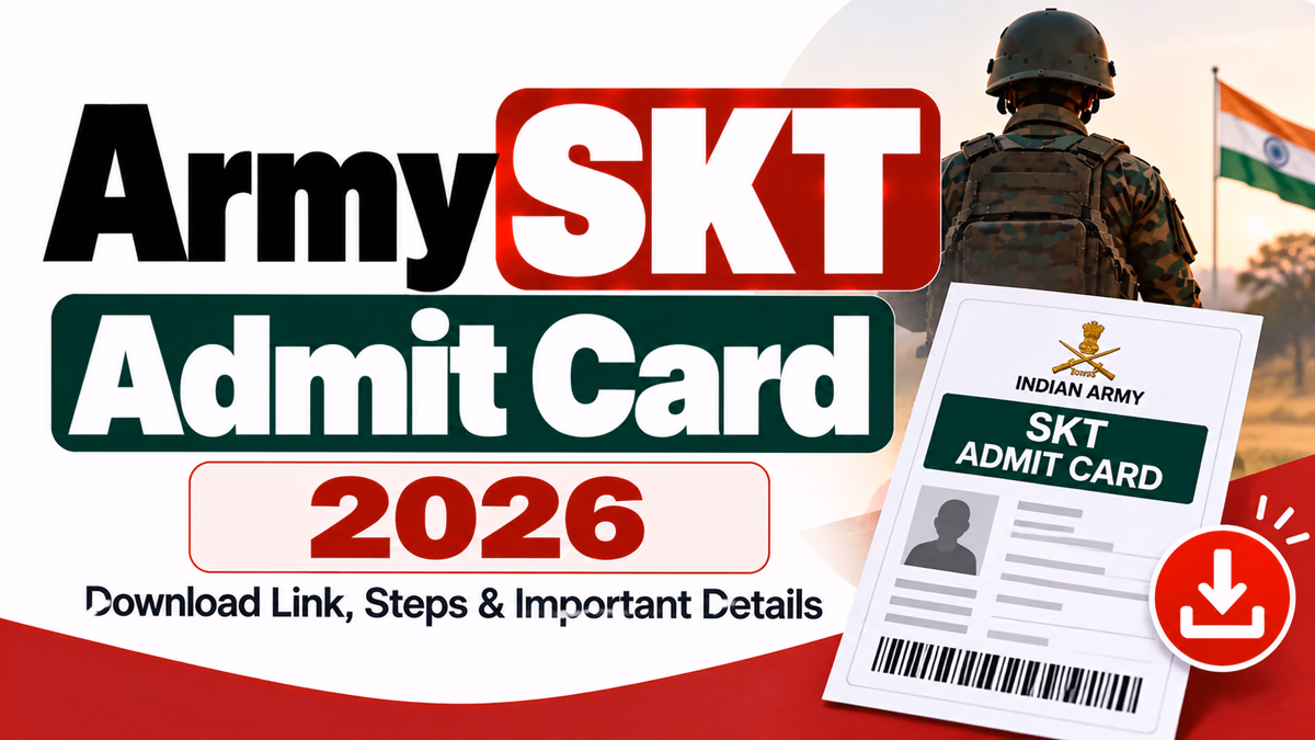 Army SKT Admit Card